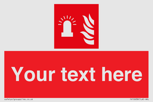 Custom Fire: Fire alarm flashing light